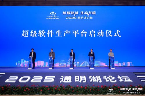 信智賦能 生態共贏 2025通明湖論壇在北京亦莊盛大開幕，共繪軟件產業發展新藍圖